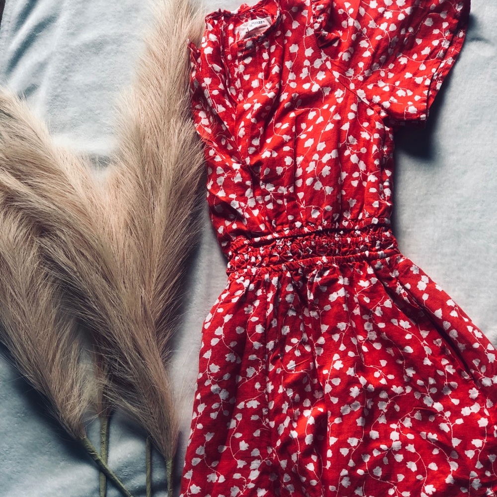 Anthropologie Somerset Romper linen edition